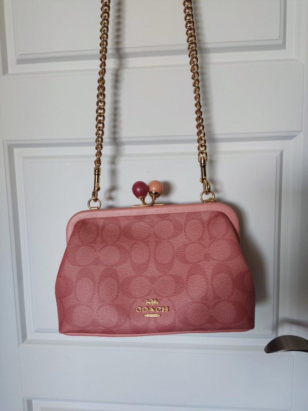 Coach Kisslock Crossbody Bag